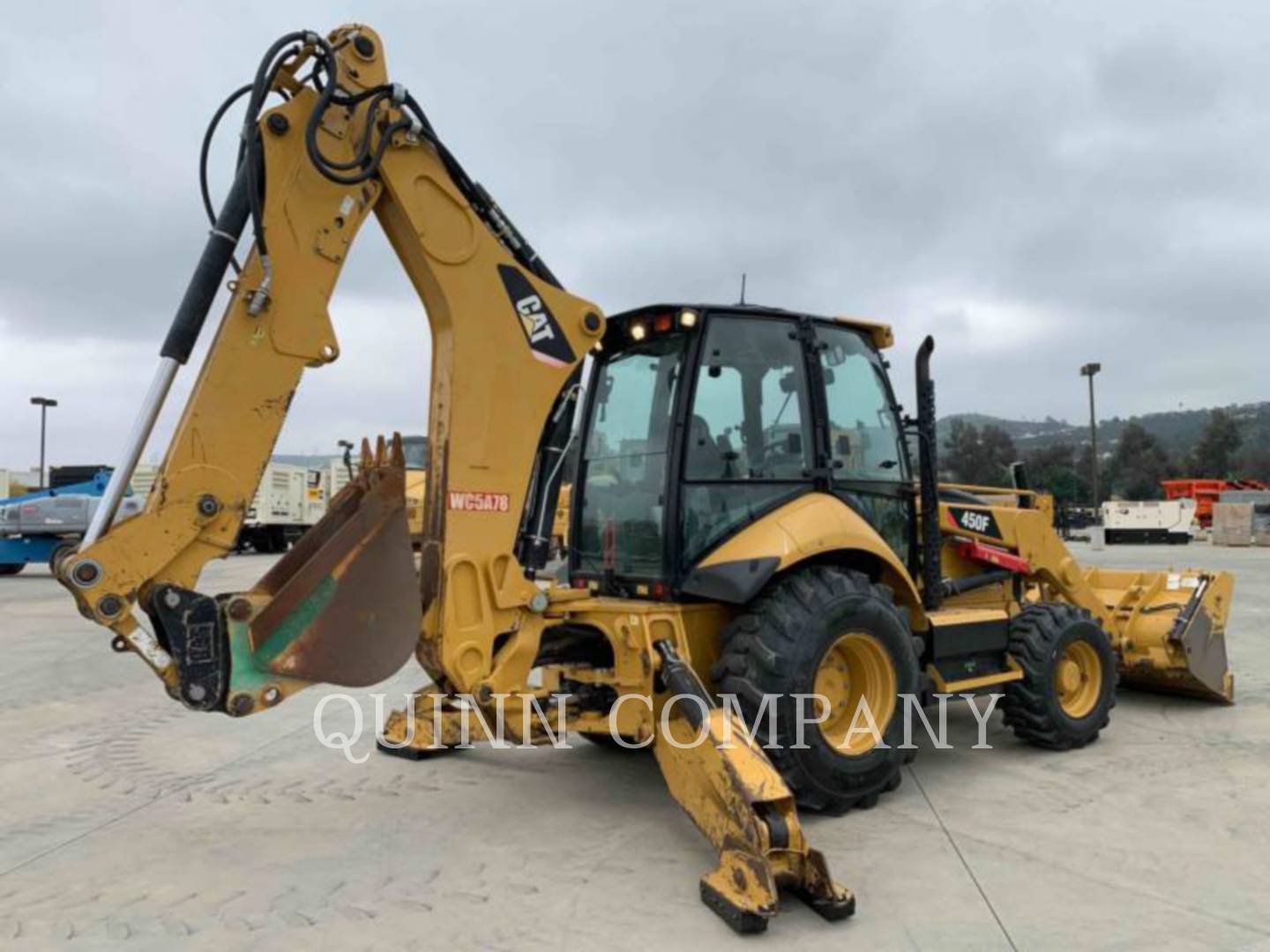 2016 Caterpillar 450F Tractor Loader Backhoe