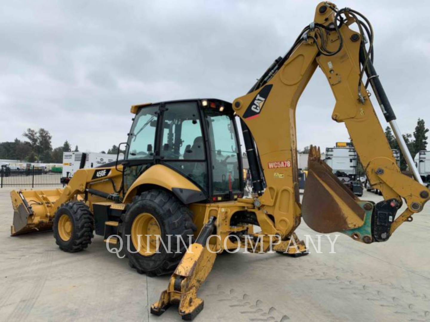 2016 Caterpillar 450F Tractor Loader Backhoe