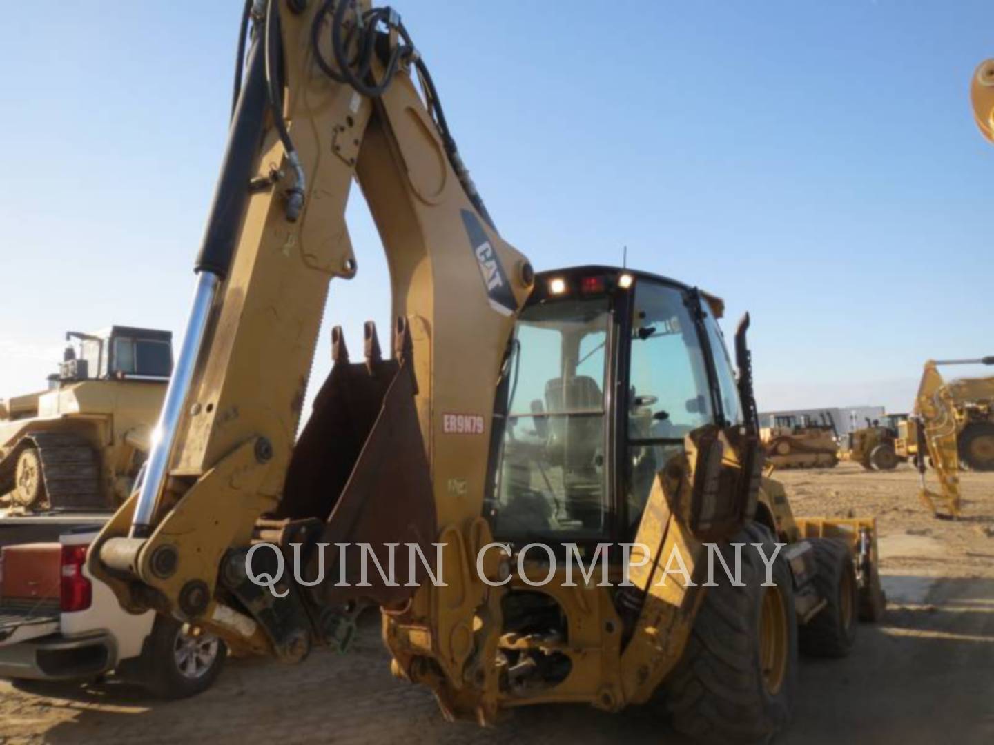 2016 Caterpillar 450F Tractor Loader Backhoe