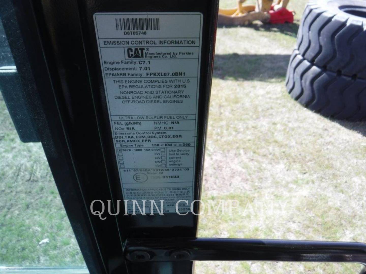 2015 Caterpillar 326F Excavator