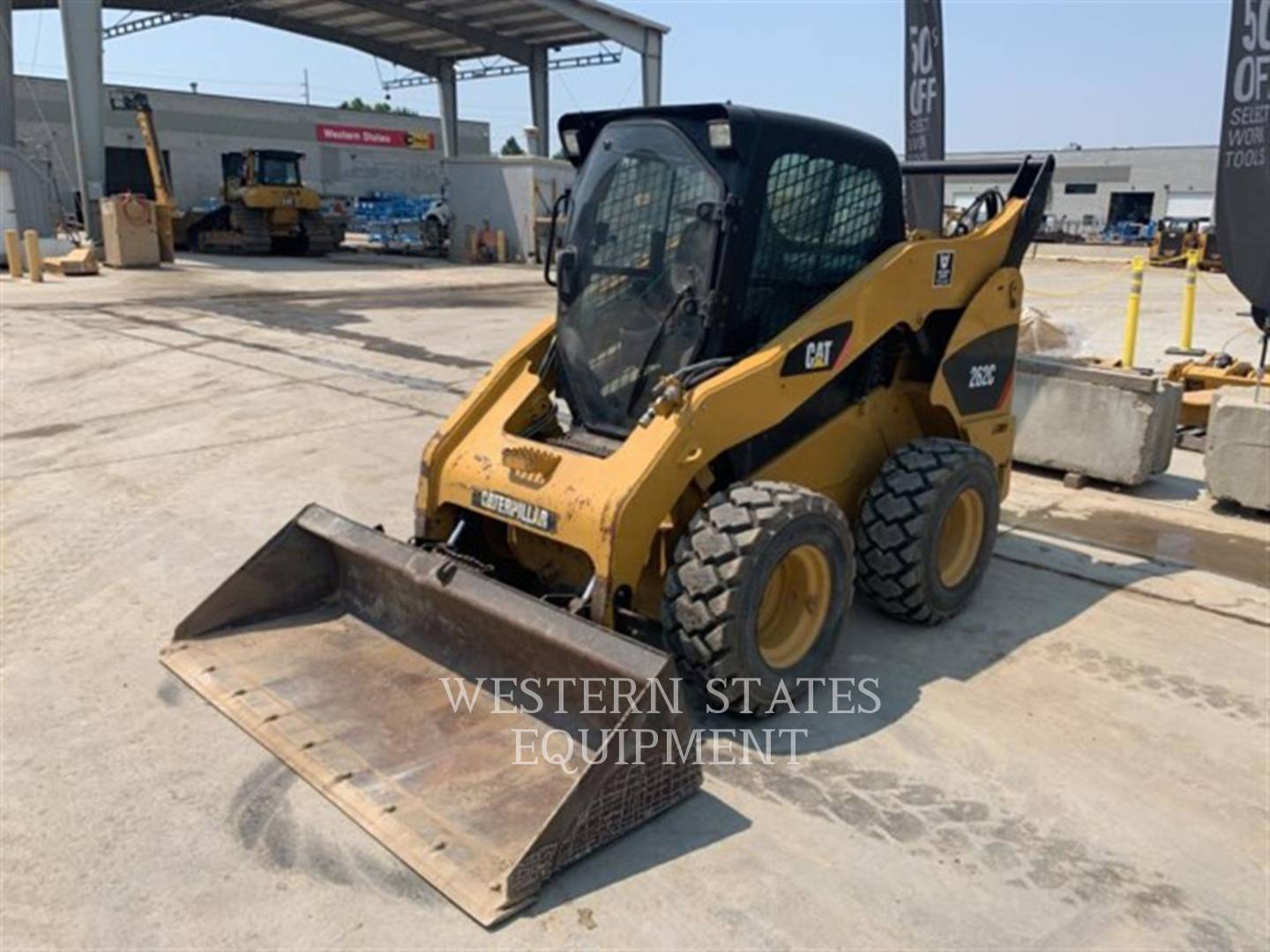 2010 Caterpillar 262C Skid Steer Loader