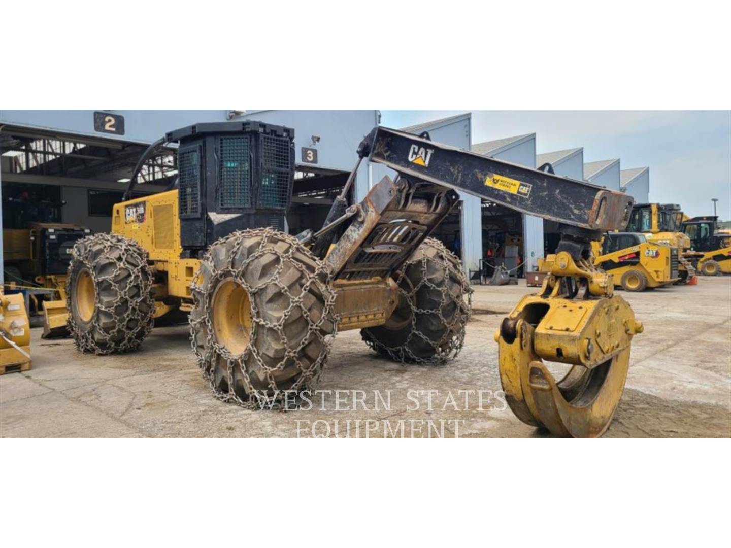 2018 Caterpillar 555D Skidder