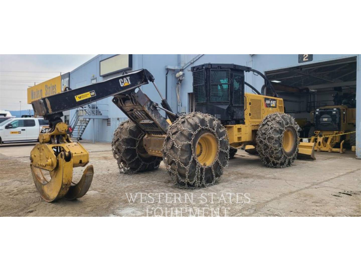 2018 Caterpillar 555D Skidder