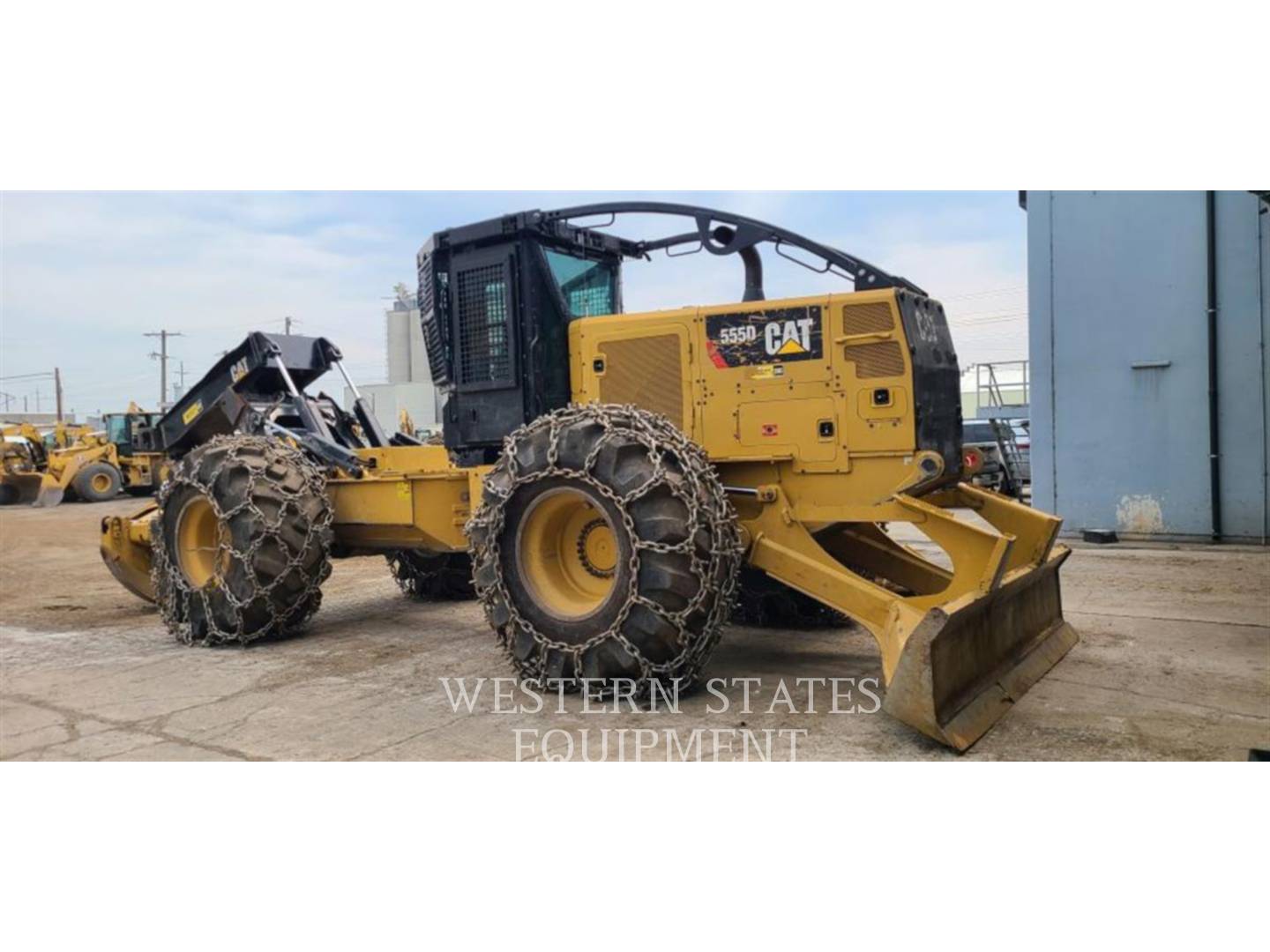 2018 Caterpillar 555D Skidder