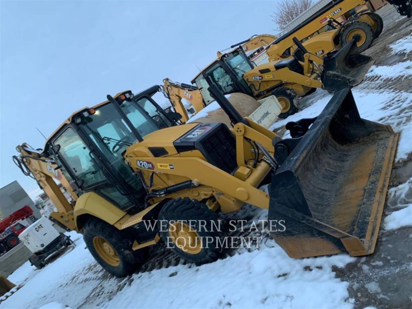 2021 Caterpillar 420XE Tractor Loader Backhoe