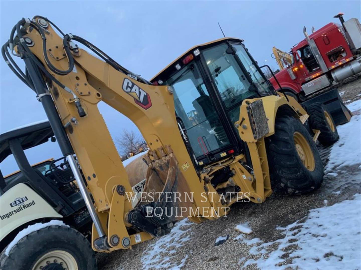 2021 Caterpillar 420XE Tractor Loader Backhoe