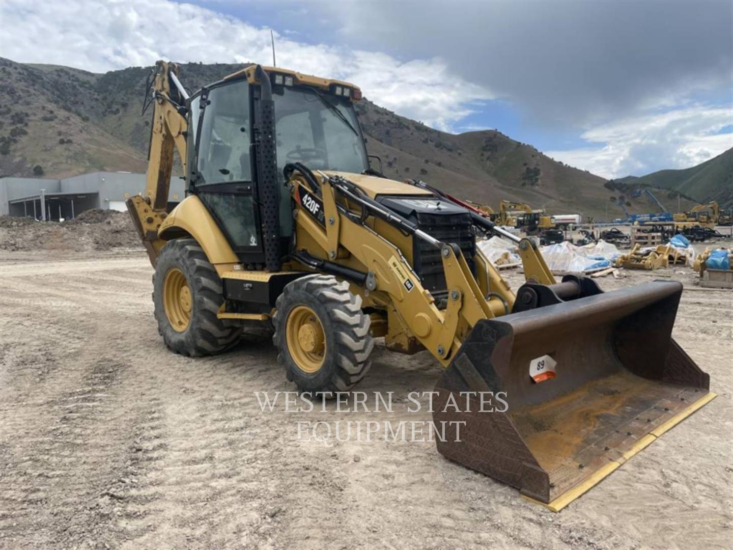 2014 Caterpillar 420F Tractor Loader Backhoe