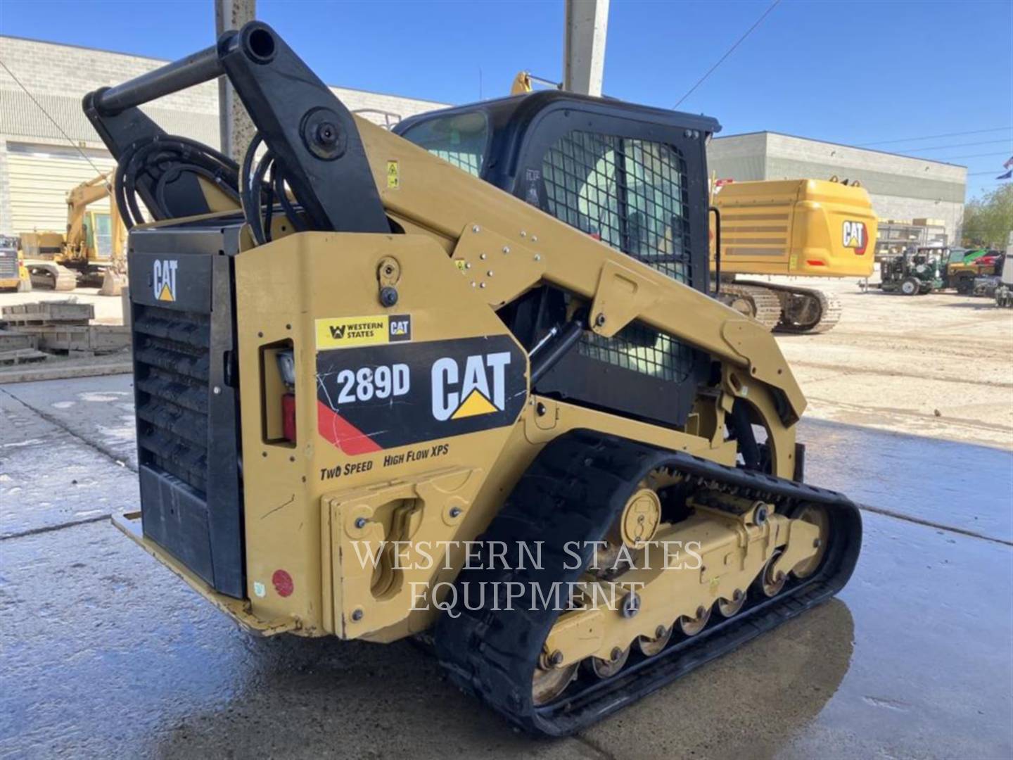 2017 Caterpillar 289D Compact Track Loader