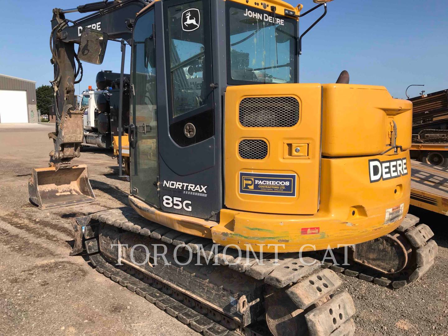 17 John Deere 85g Excavator For Sale In Concord On Ironsearch