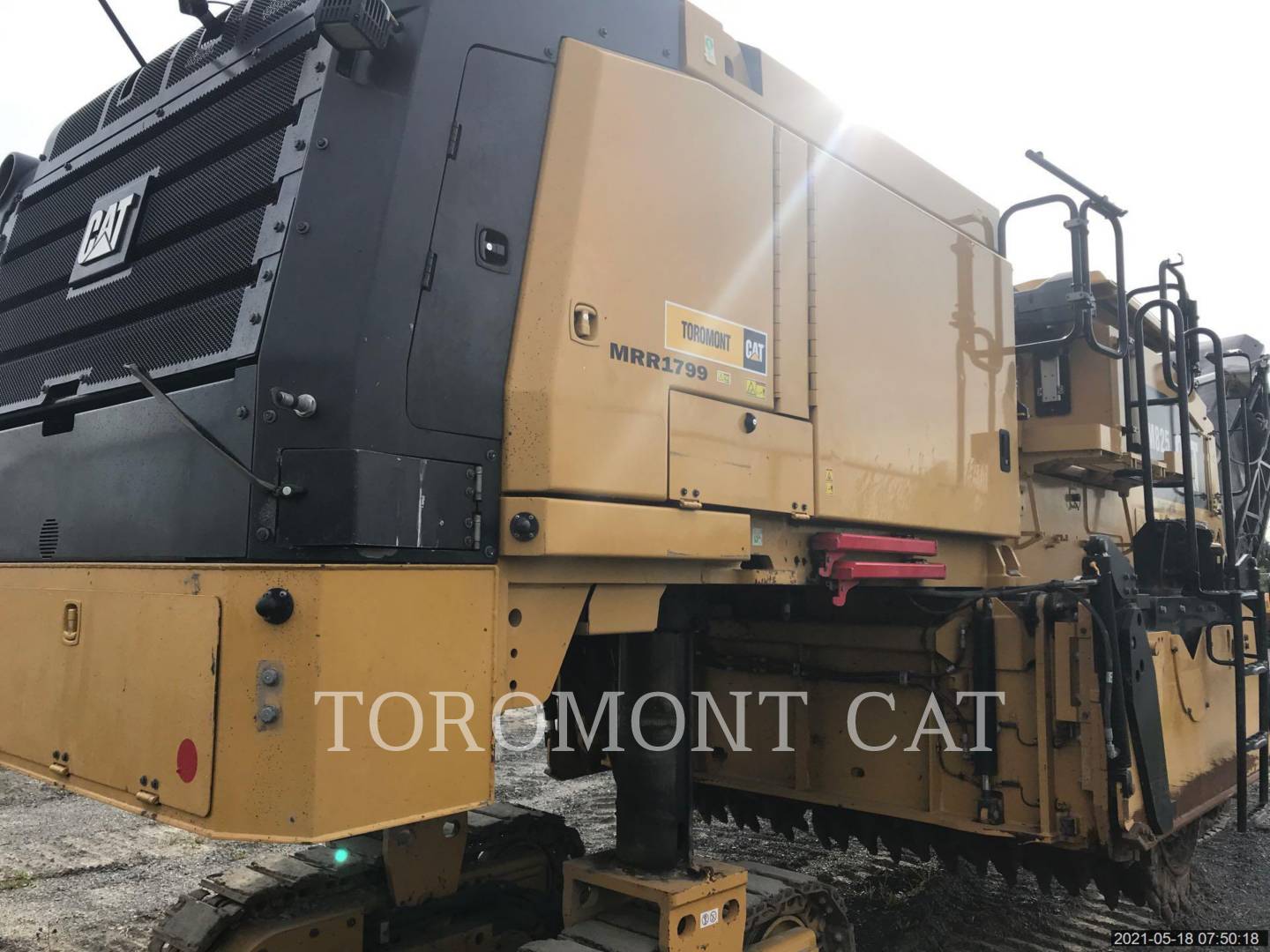 2018 Caterpillar PM825 Cold Planer