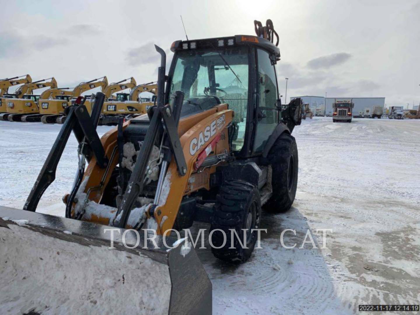 2019 Case 590SN Tractor Loader Backhoe