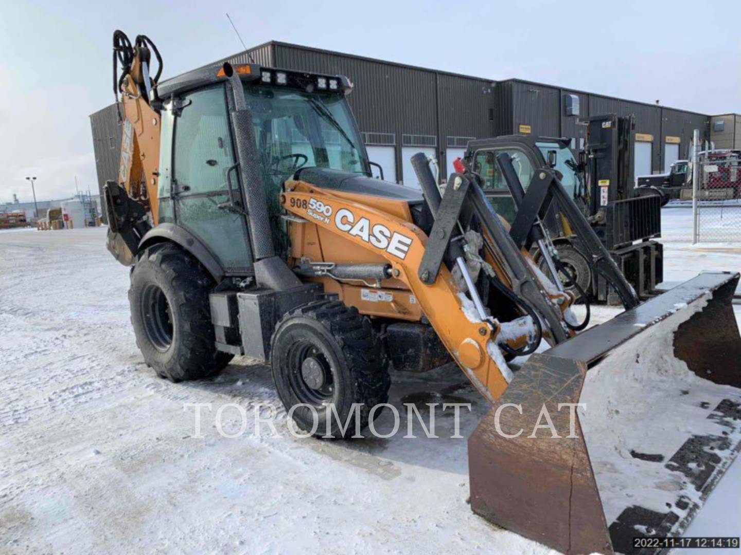 2019 Case 590SN Tractor Loader Backhoe