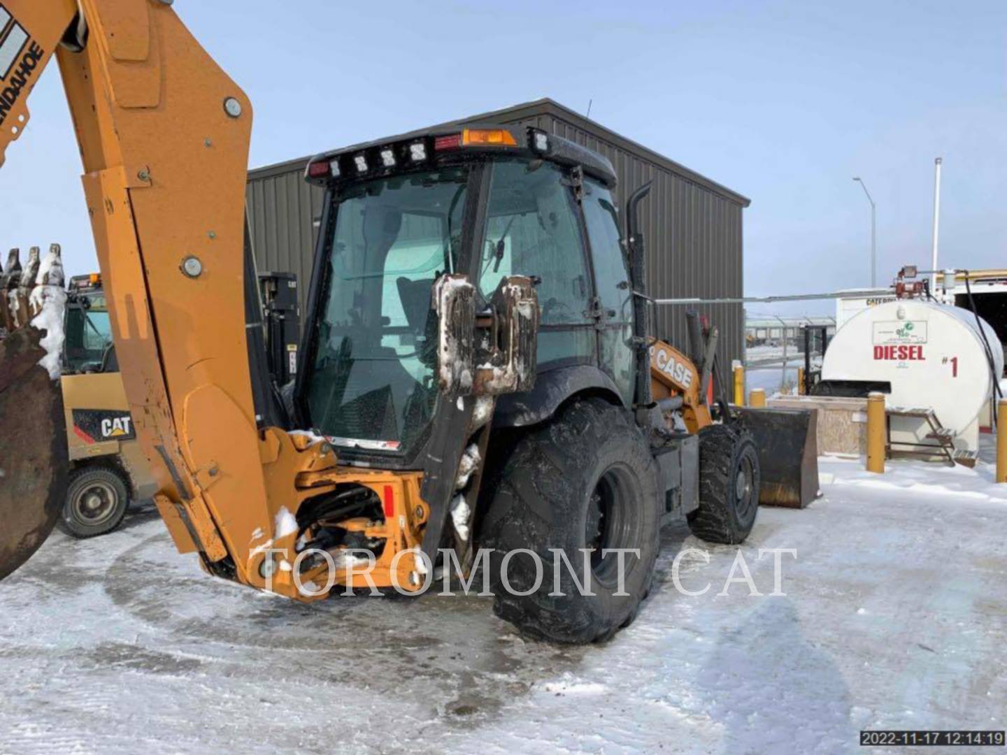 2019 Case 590SN Tractor Loader Backhoe