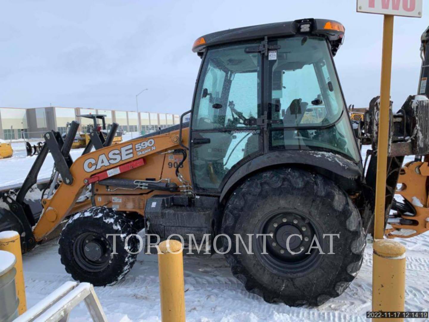 2019 Case 590SN Tractor Loader Backhoe