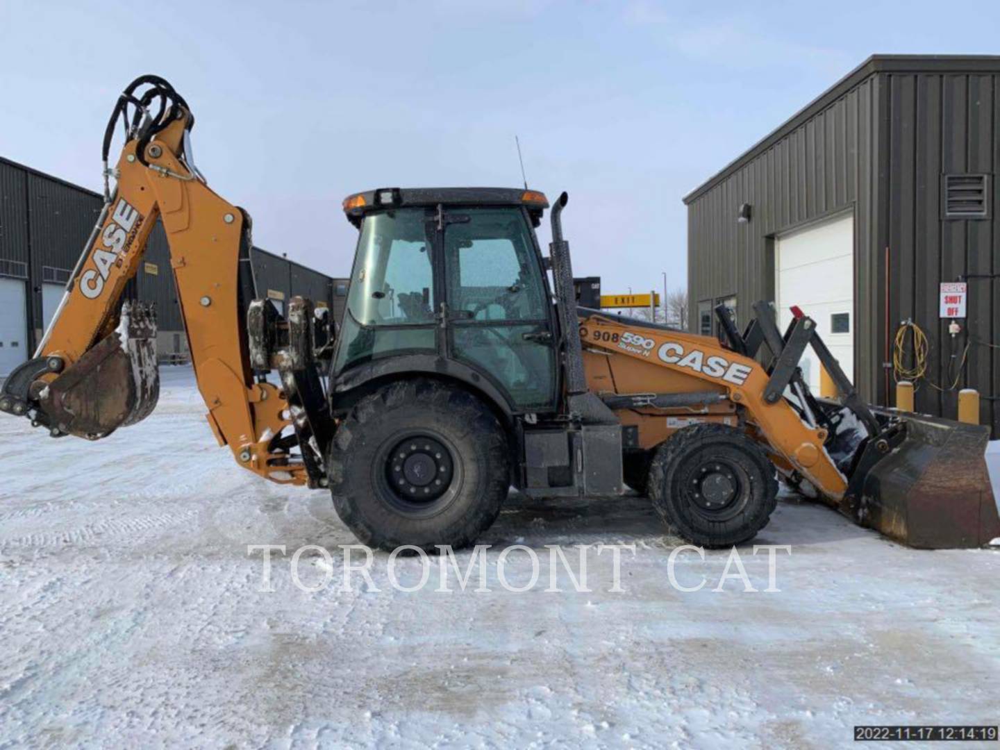 2019 Case 590SN Tractor Loader Backhoe