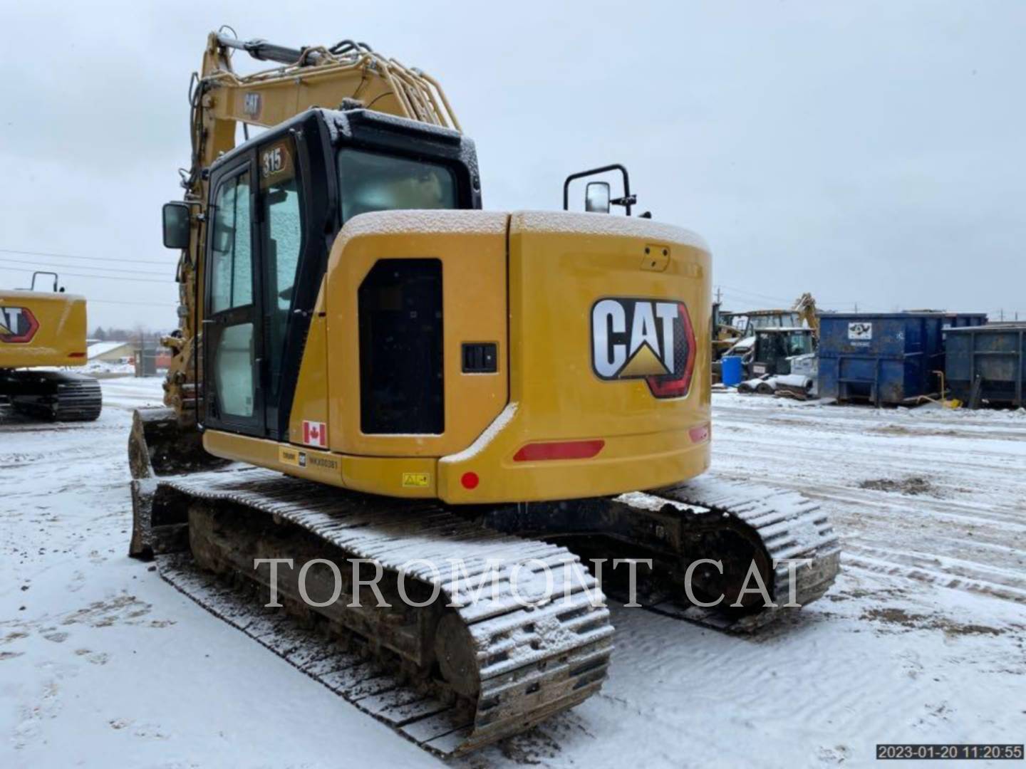 2020 Caterpillar 315-07 Excavator