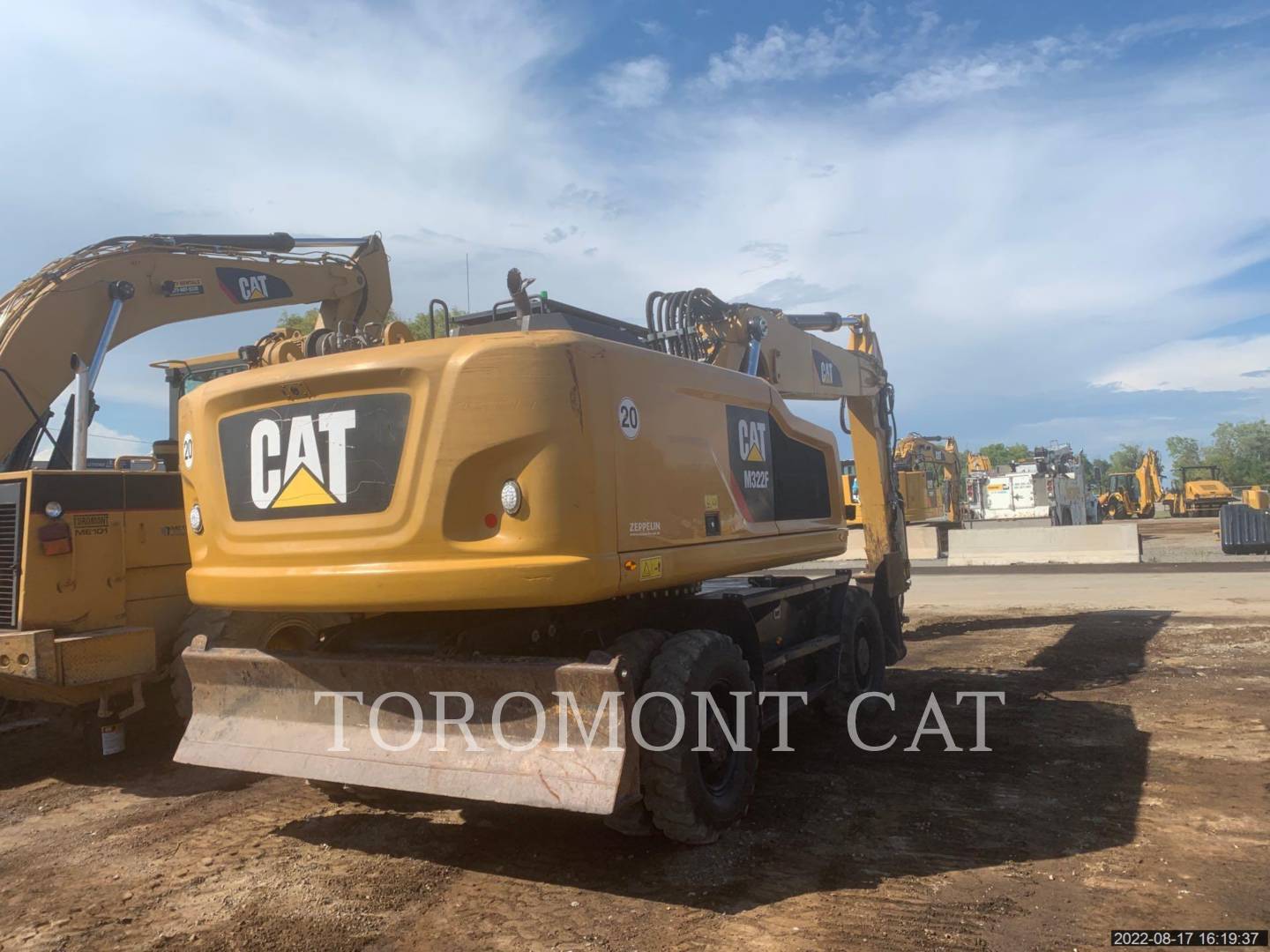 2016 Caterpillar M322F Excavator