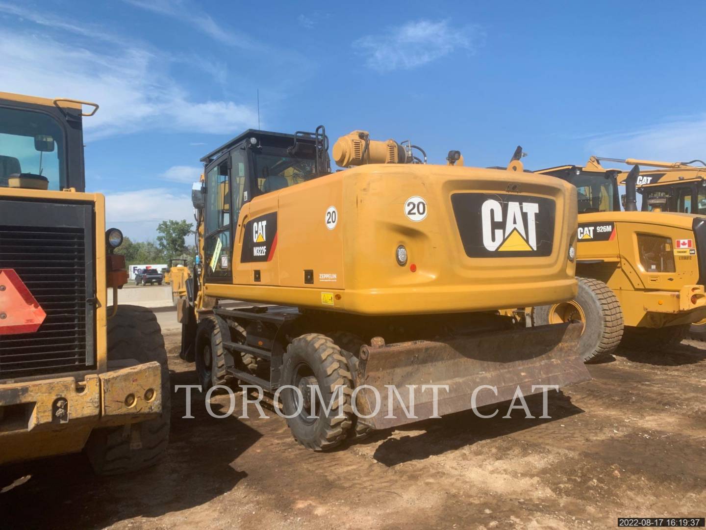 2016 Caterpillar M322F Excavator