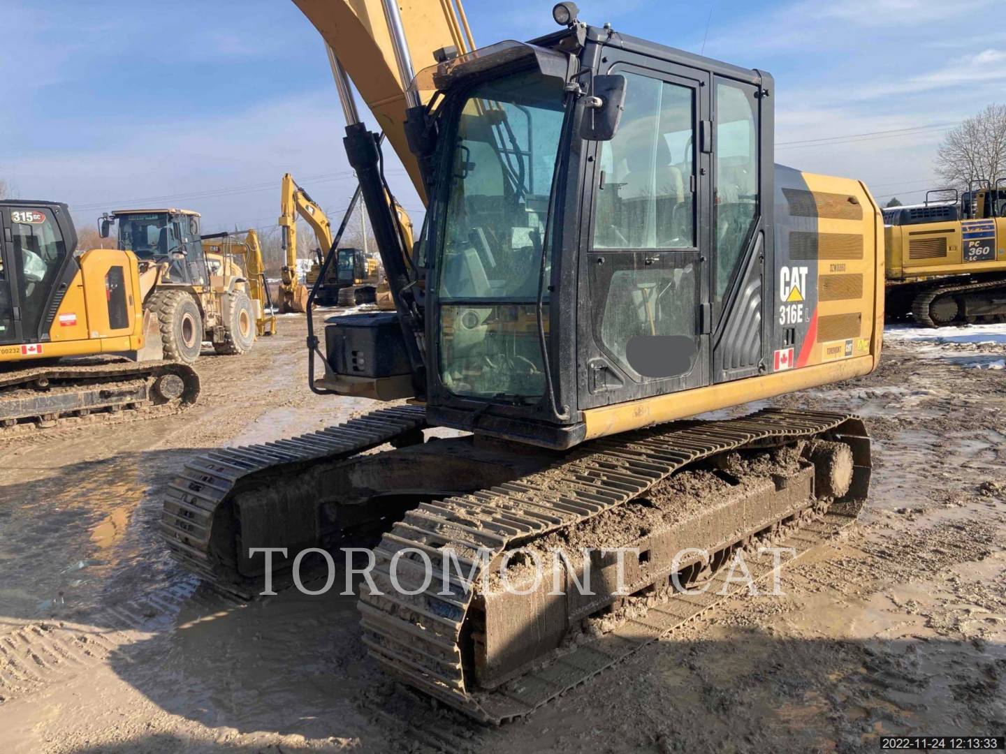 2013 Caterpillar 316EL Excavator