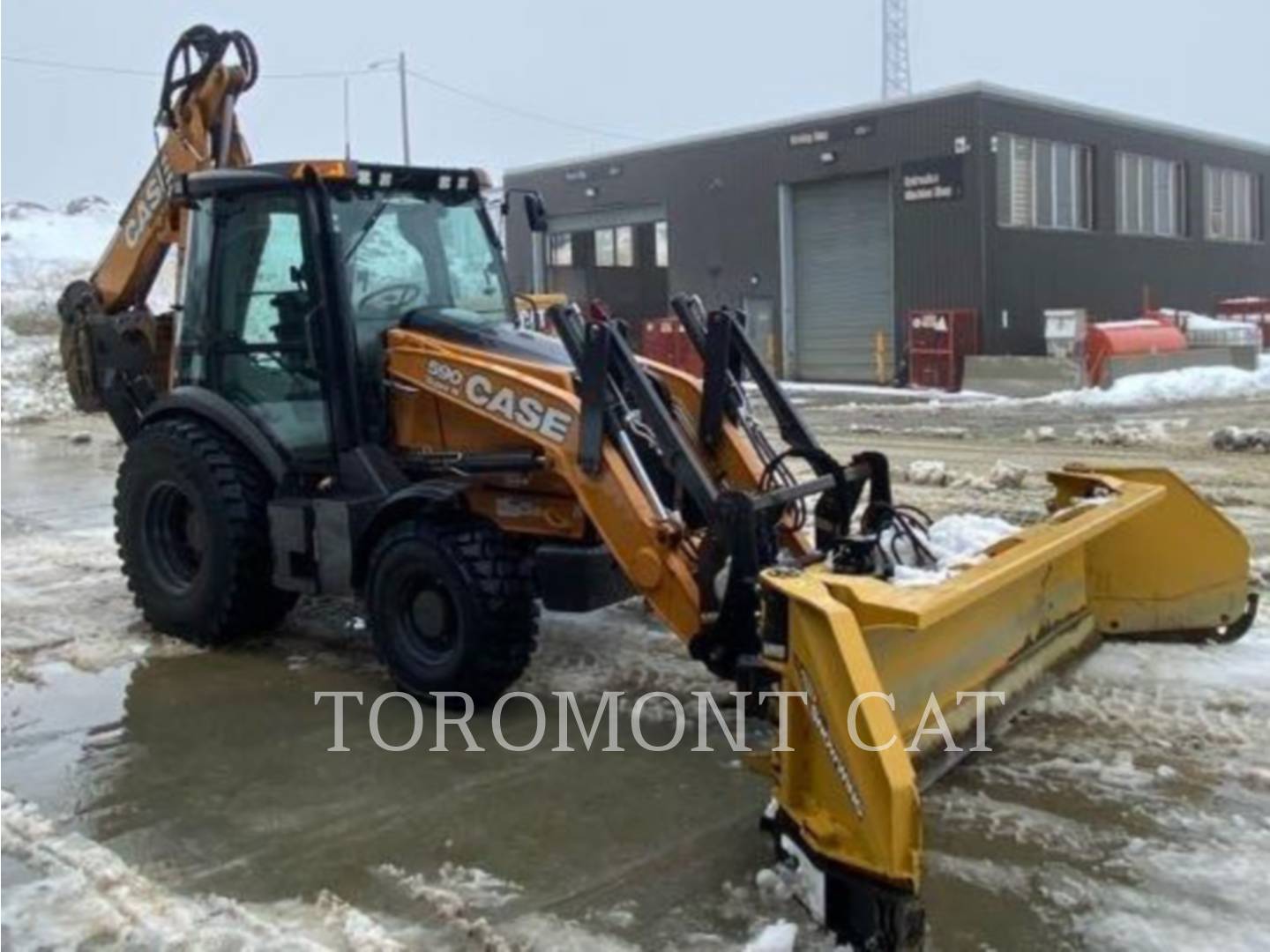 2021 Case 590SN Tractor Loader Backhoe