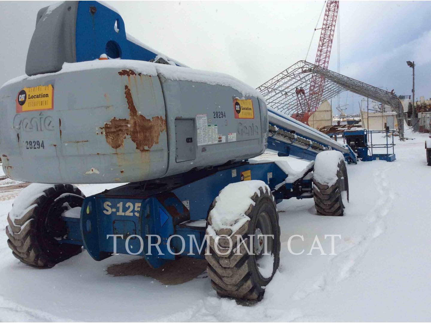 2012 Genie S-125 TeleHandler