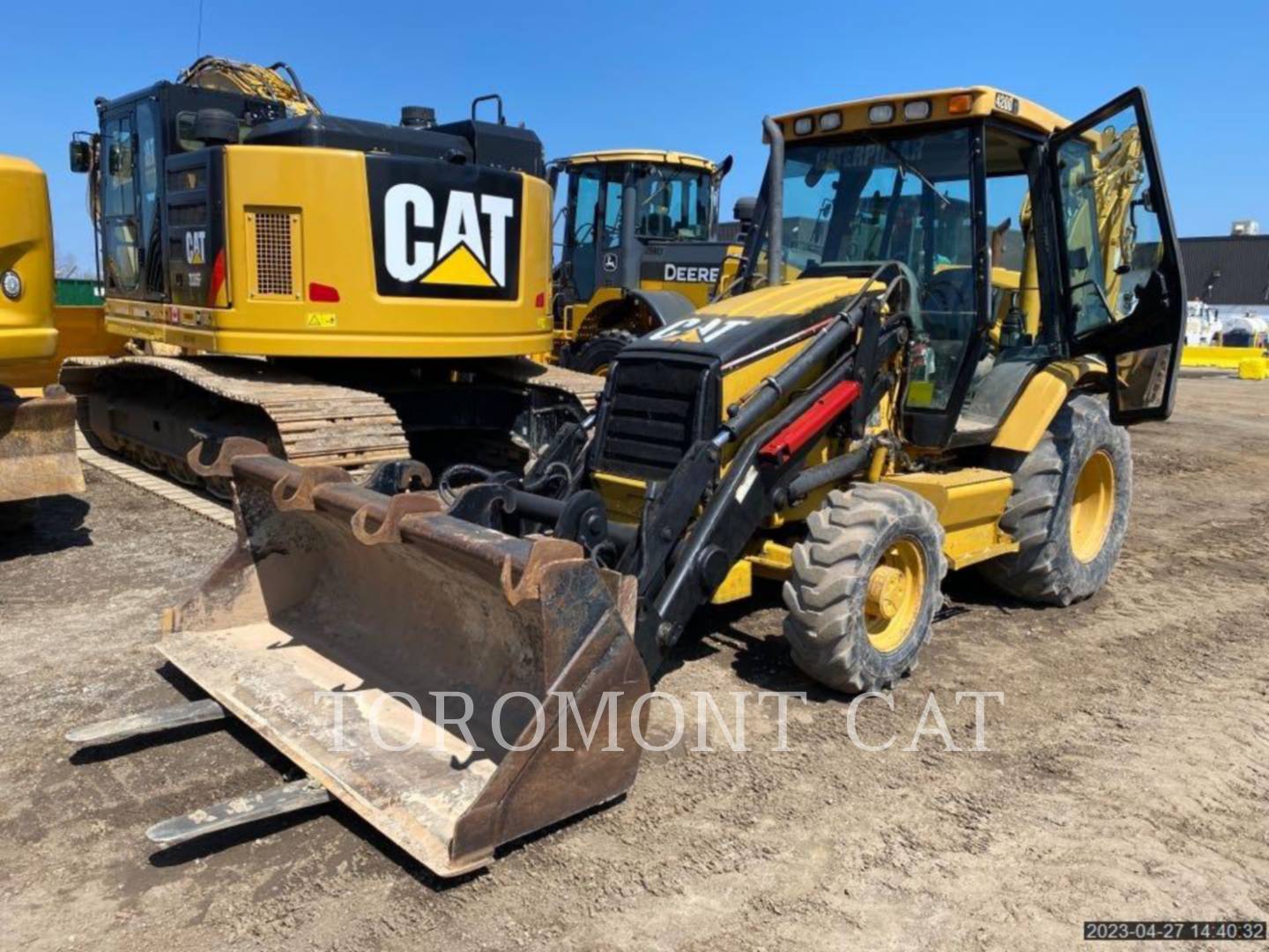 2001 Caterpillar 420DIT Tractor Loader Backhoe