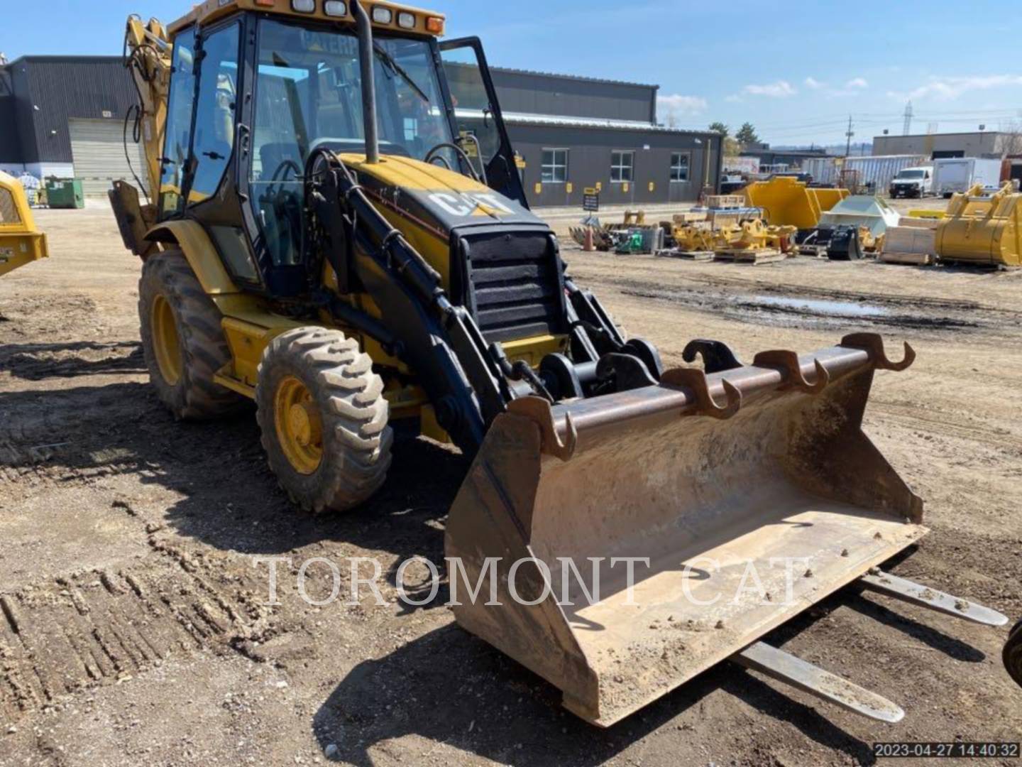 2001 Caterpillar 420DIT Tractor Loader Backhoe