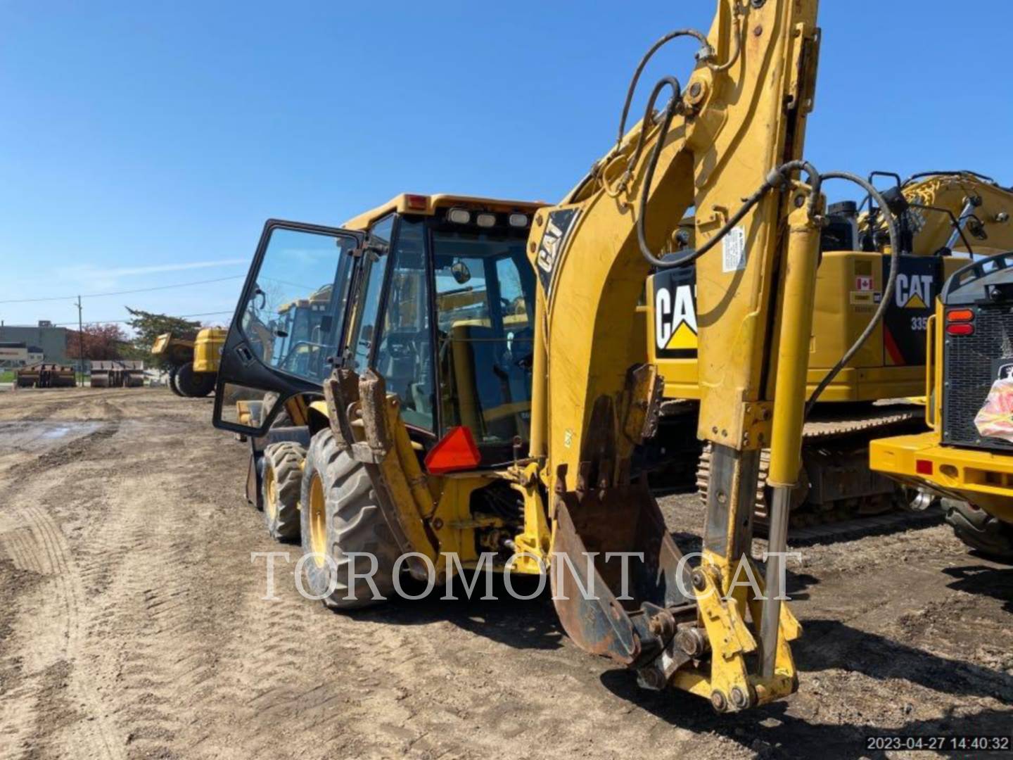 2001 Caterpillar 420DIT Tractor Loader Backhoe