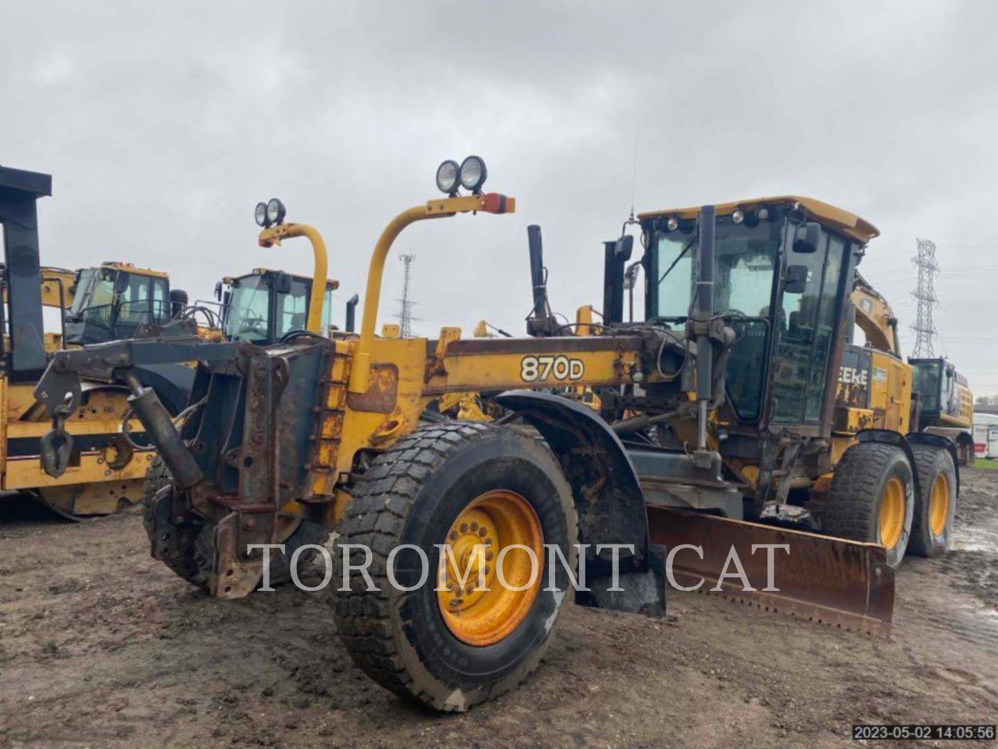 2008 John Deere 870D Grader - Road