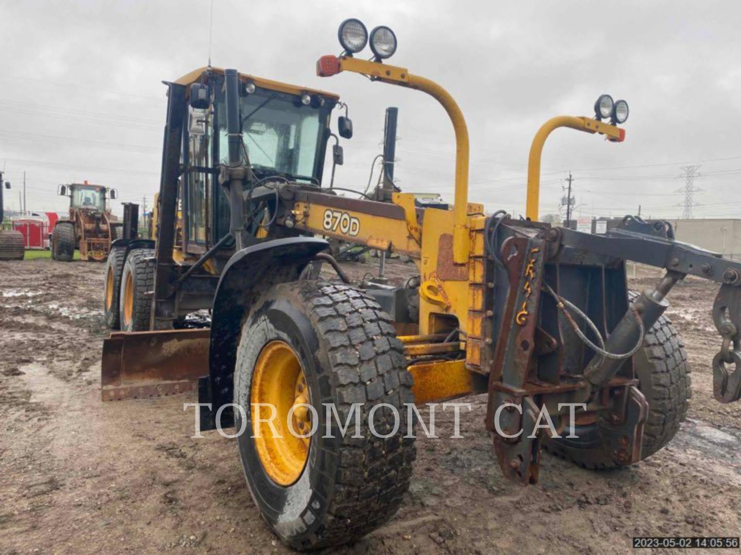 2008 John Deere 870D Grader - Road