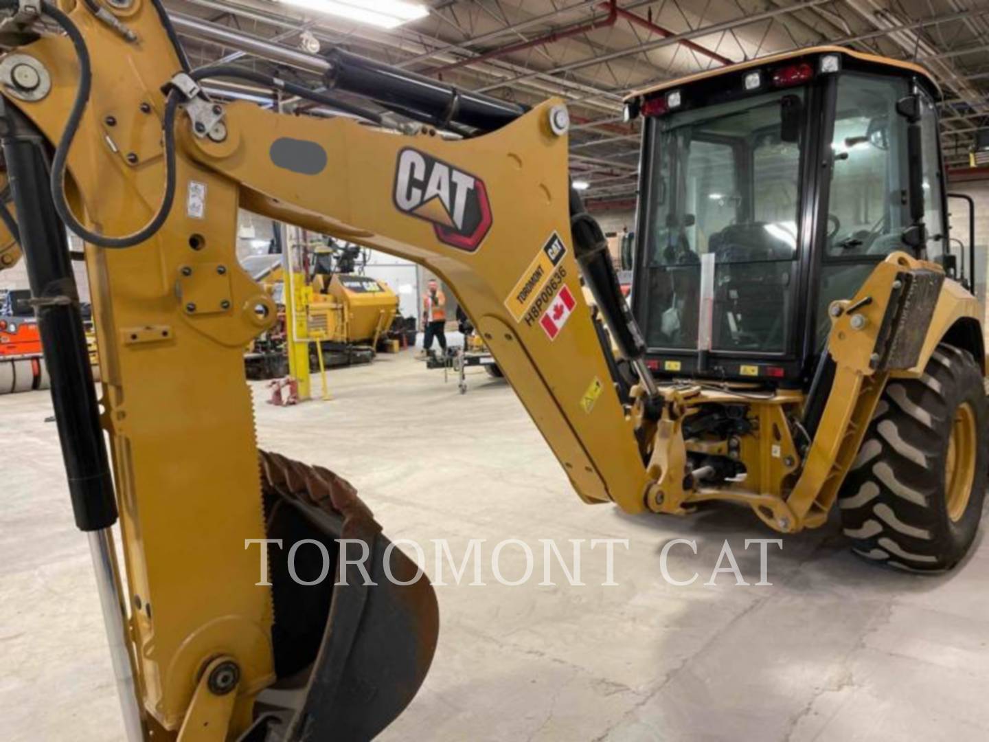 2021 Caterpillar 416-07 Tractor Loader Backhoe