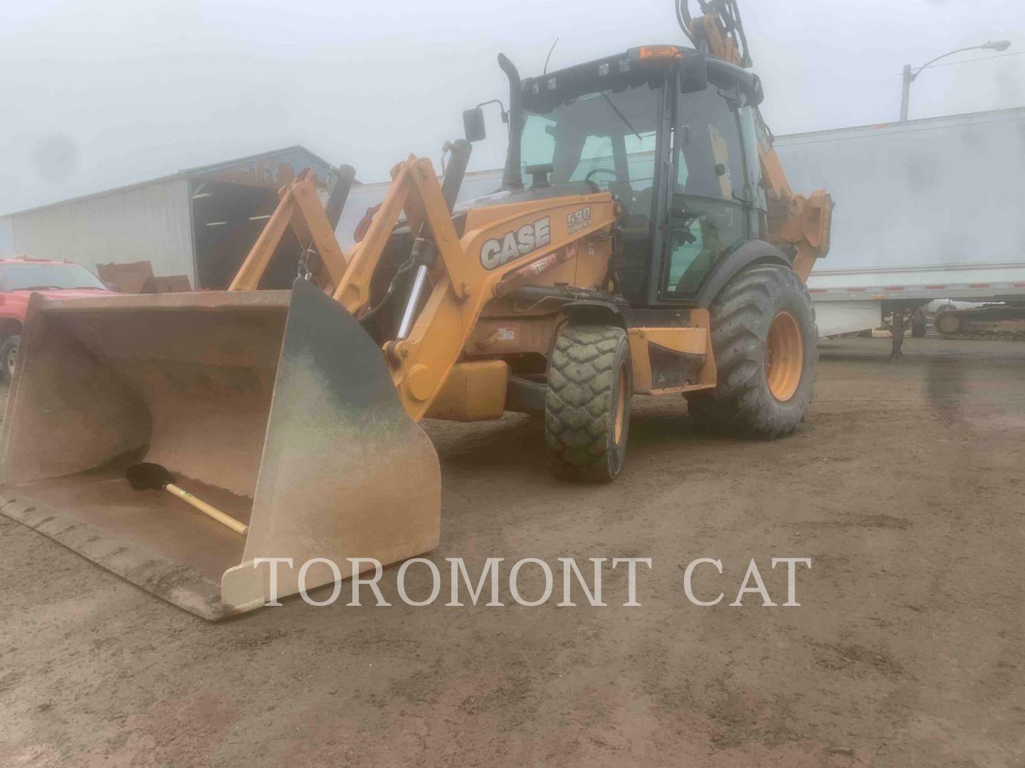 2015 Case 590SN Tractor Loader Backhoe