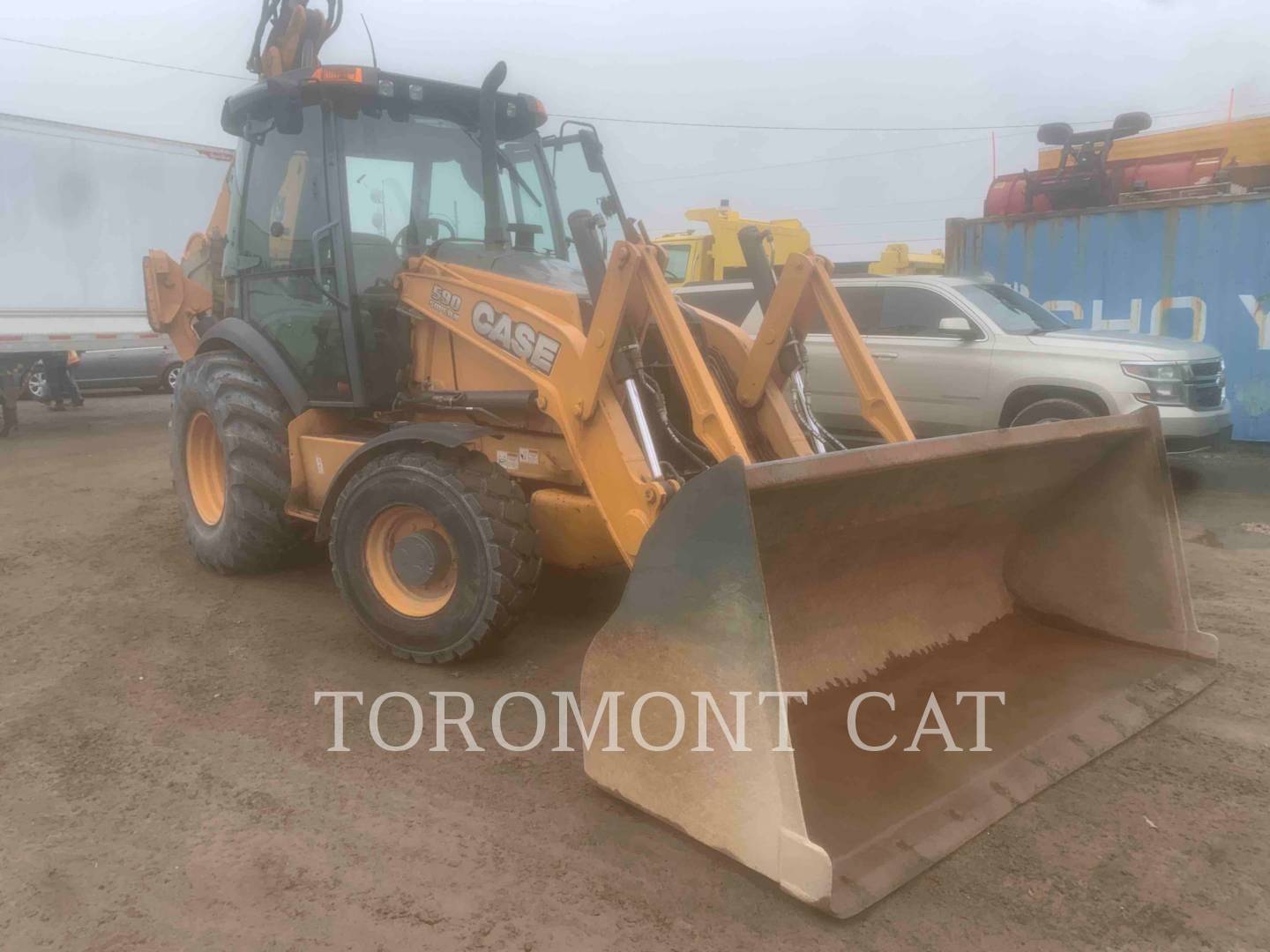 2015 Case 590SN Tractor Loader Backhoe