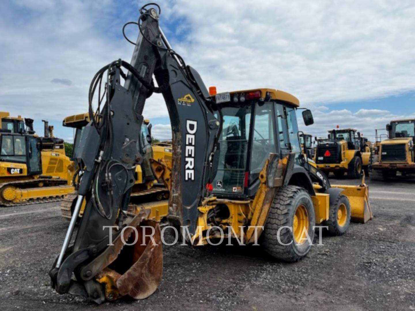 2012 John Deere 410K Tractor Loader Backhoe