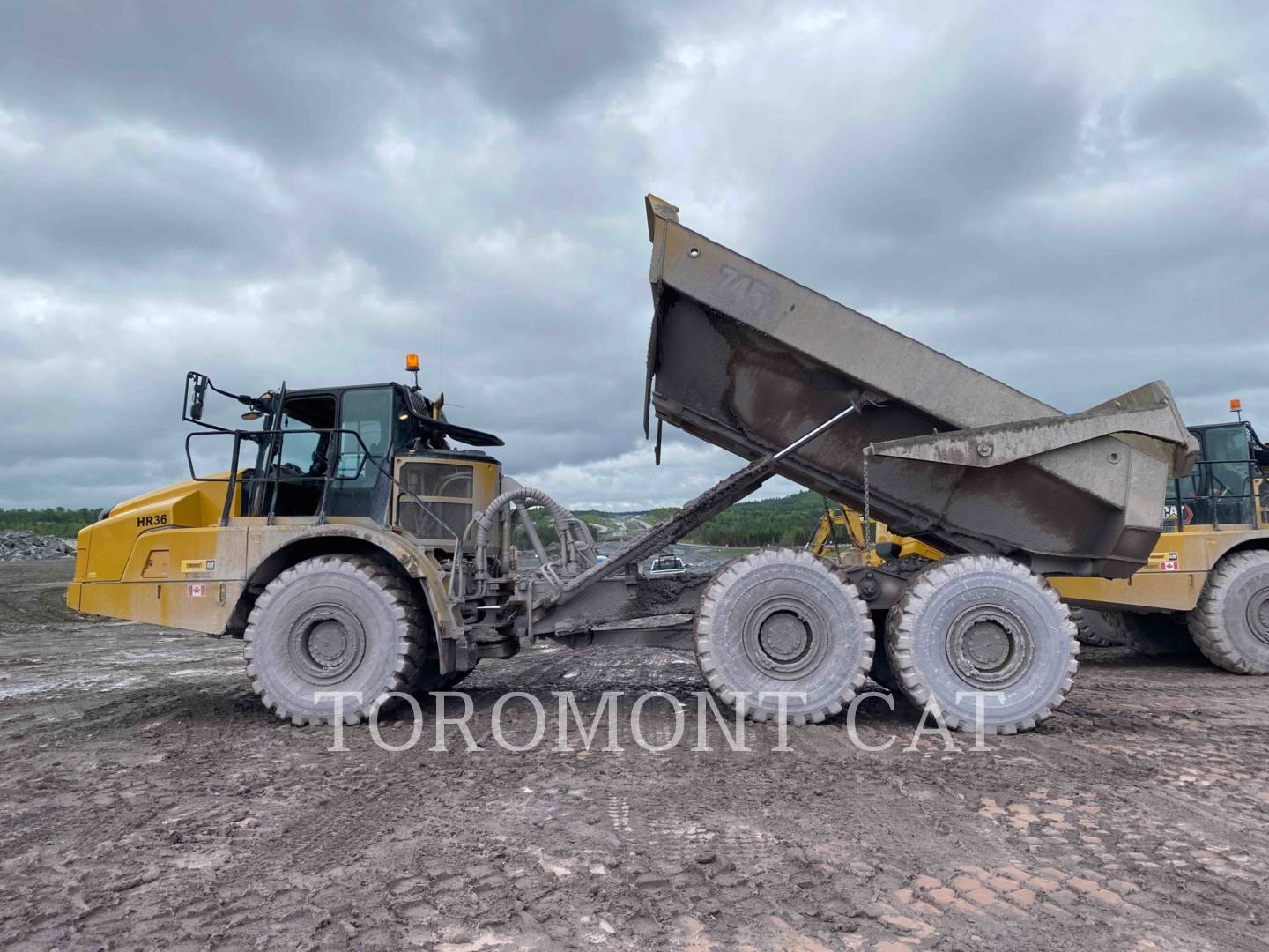 2021 Caterpillar 745-04 Articulated Truck