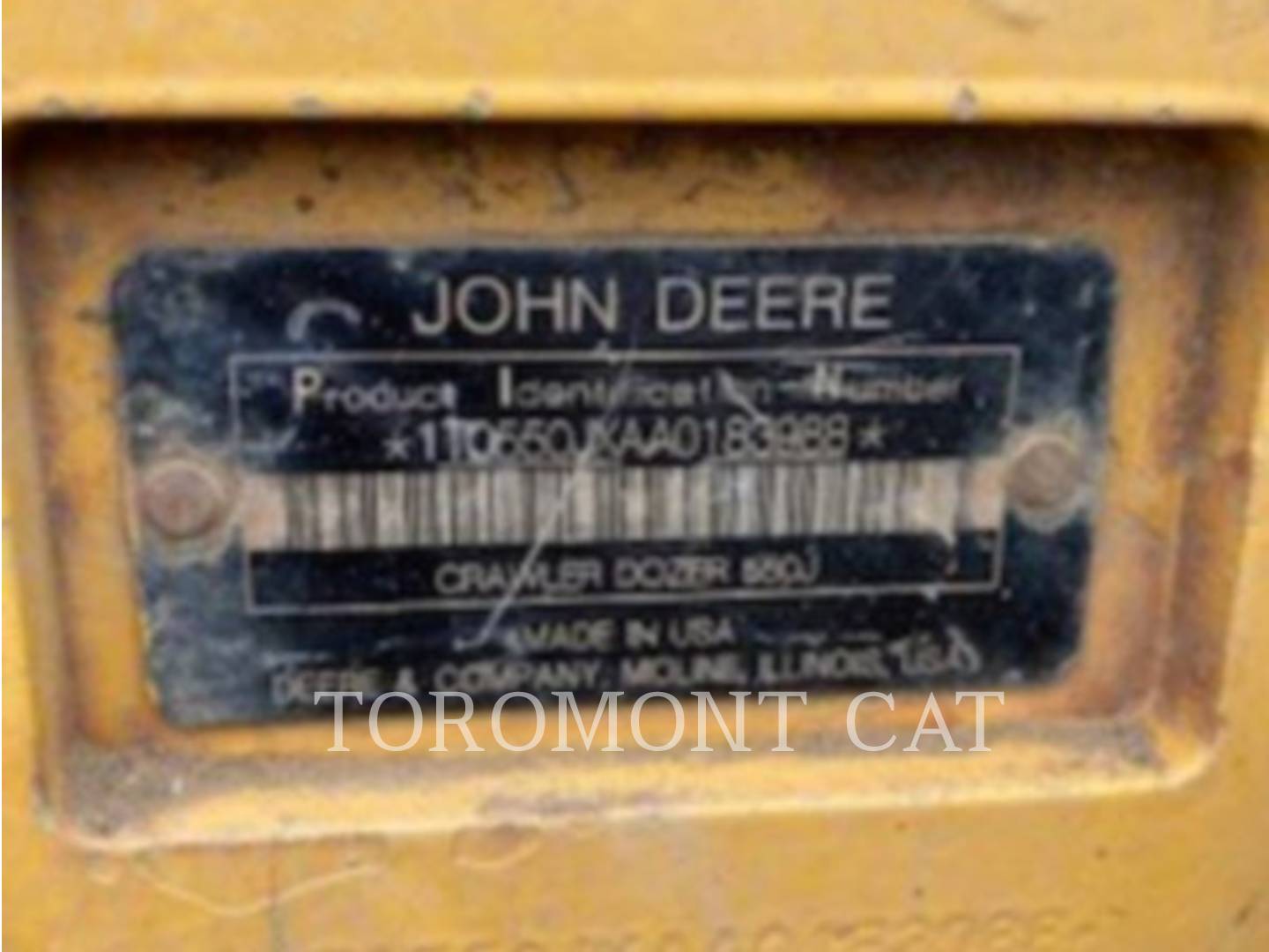 2010 John Deere 550JLT Dozer