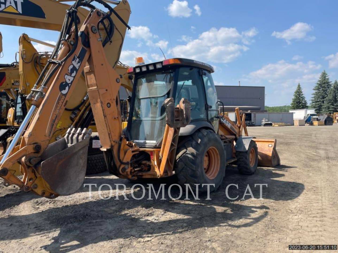 2009 Case 580 Tractor Loader Backhoe