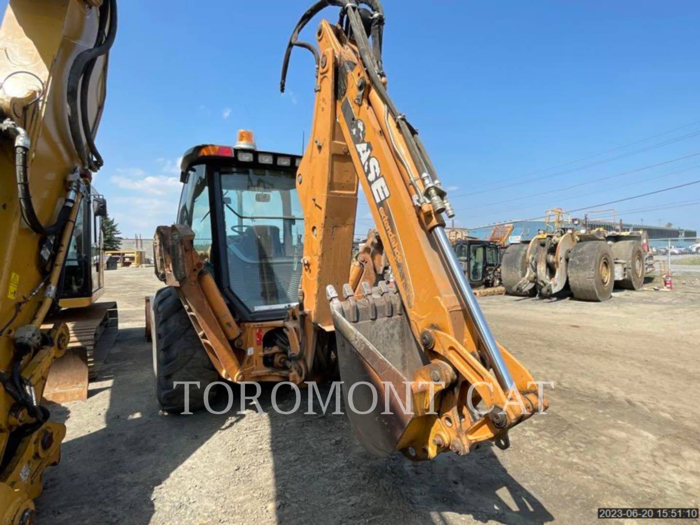 2009 Case 580 Tractor Loader Backhoe