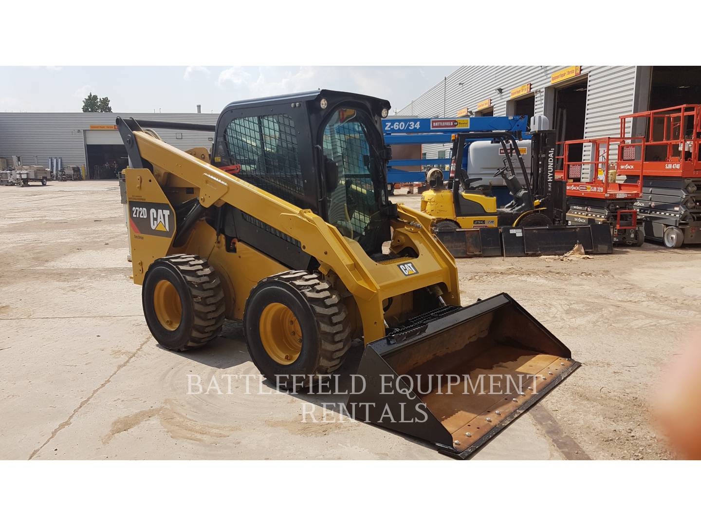 2014 Caterpillar 272D Skid Steer Loader