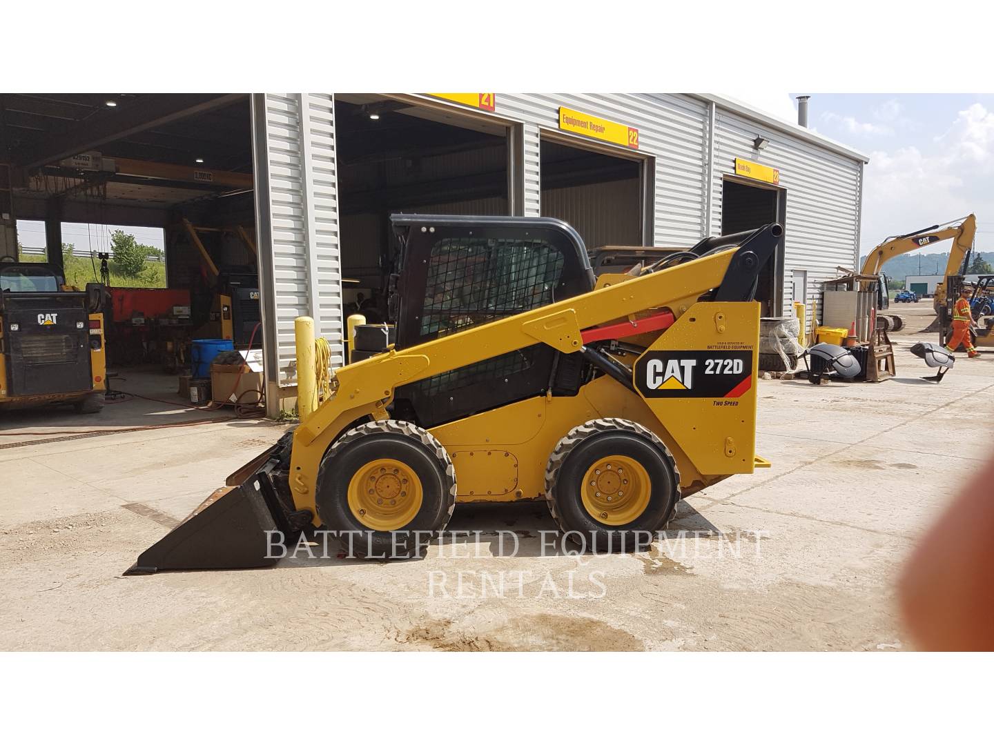 2014 Caterpillar 272D Skid Steer Loader