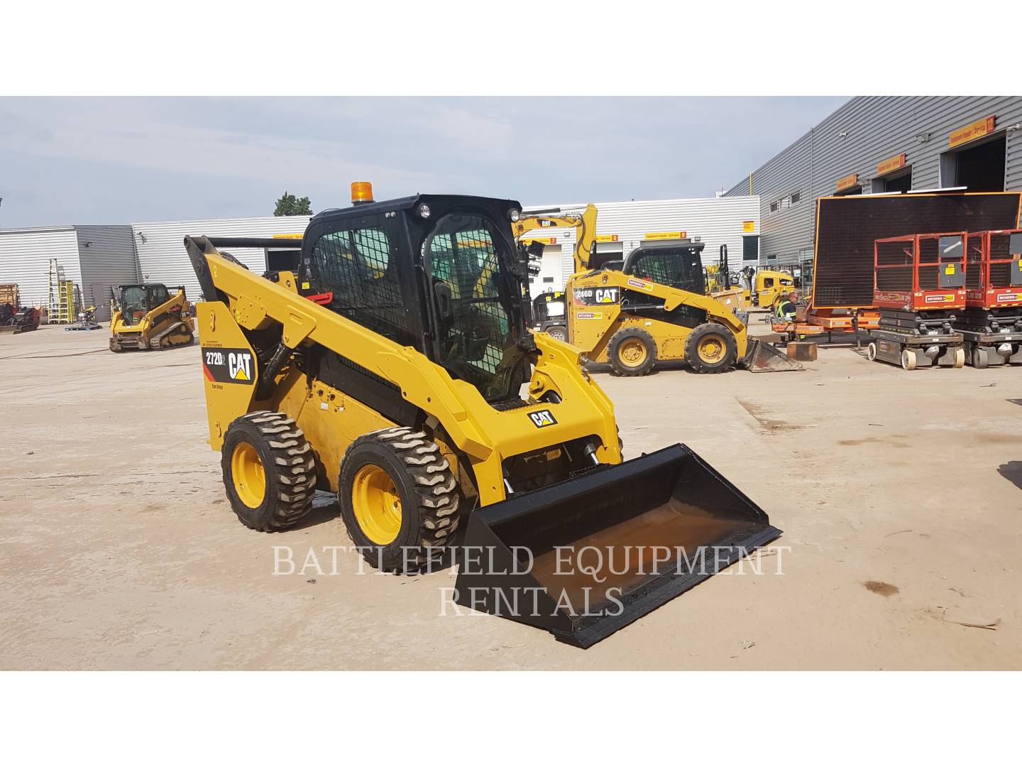 2018 Caterpillar 272D2 Skid Steer Loader