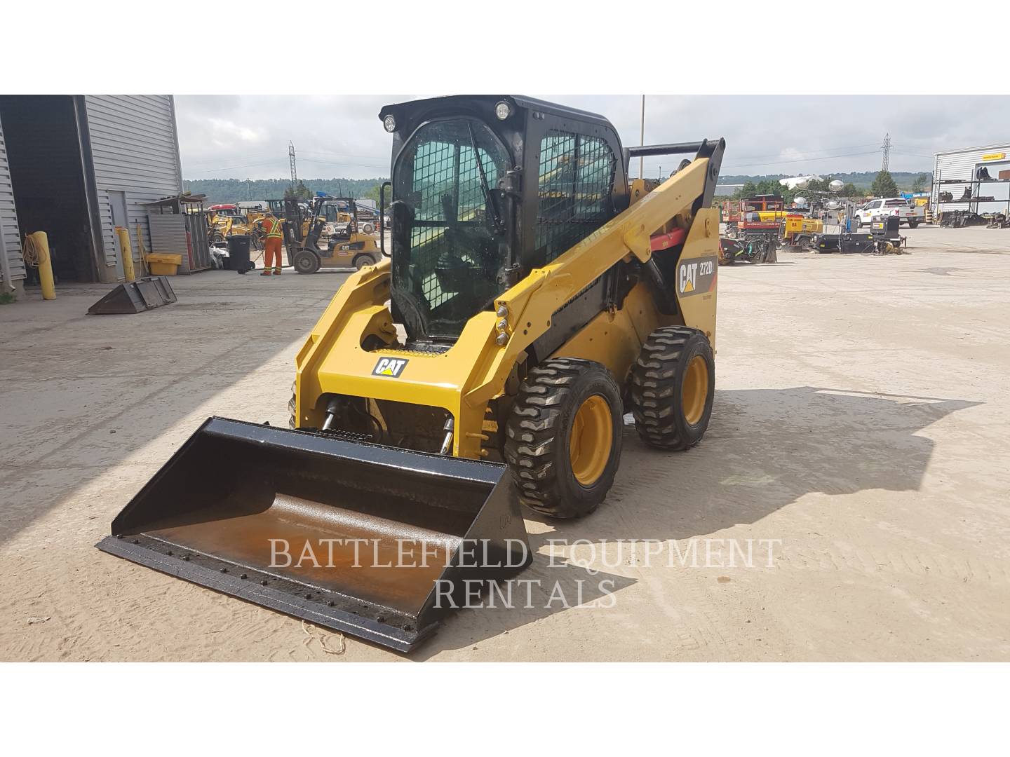 2018 Caterpillar 272D2 Skid Steer Loader