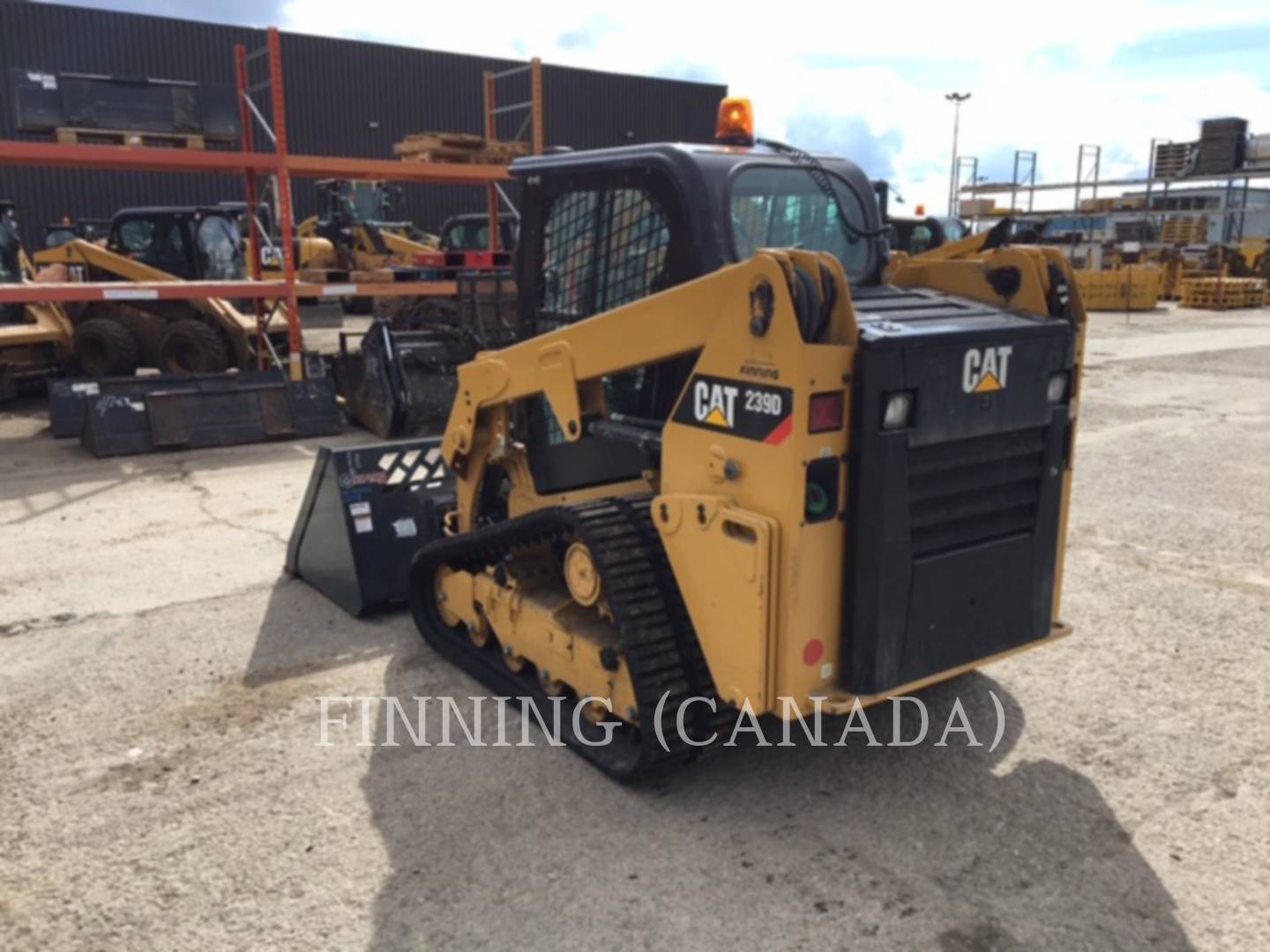 2017 Caterpillar 239D Wheel Loader