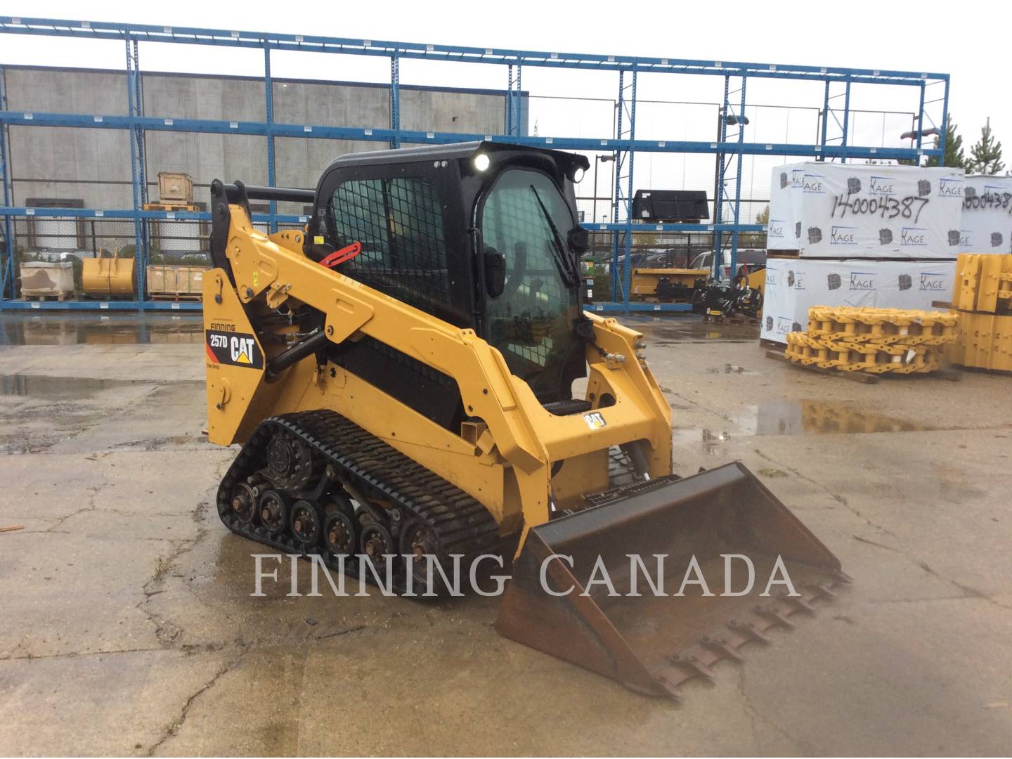 2017 Caterpillar 257d Compact Track Loader For Sale In Edmonton Ab