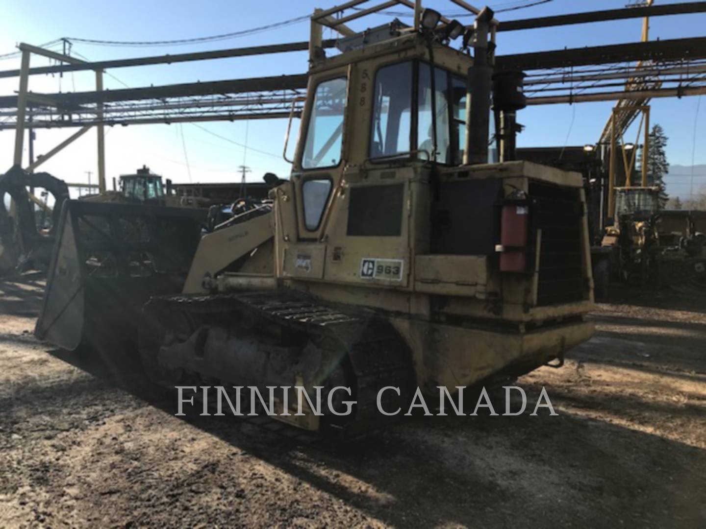 1985 Caterpillar 963LGP Compact Track Loader