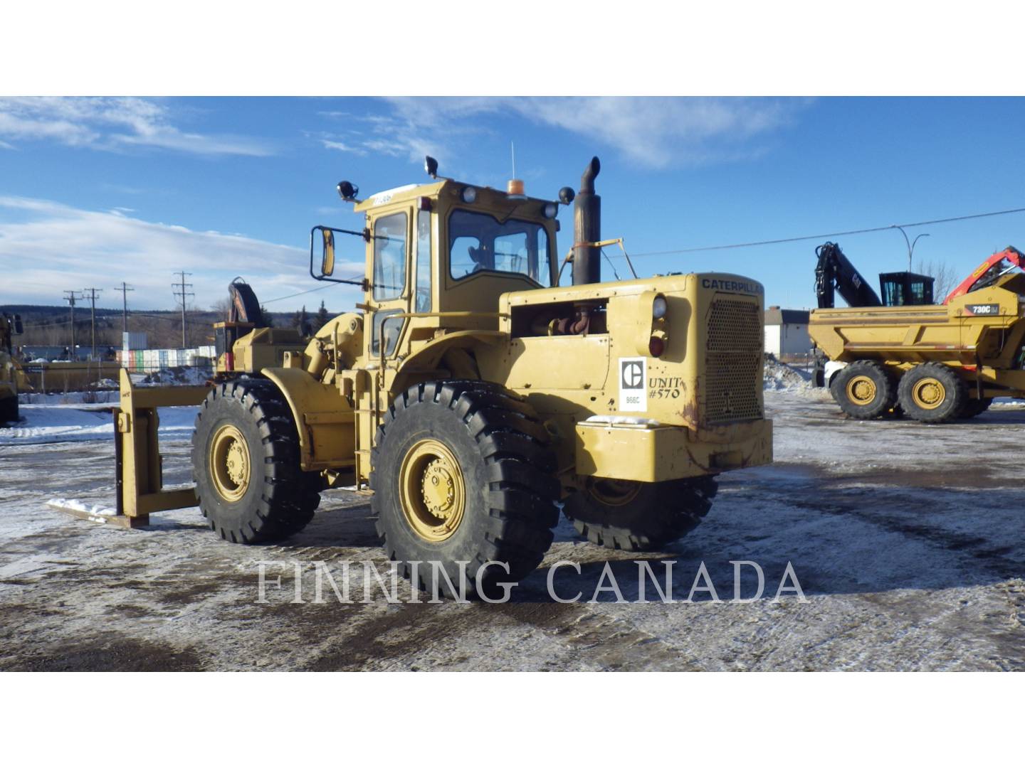 1980 Caterpillar 966C Wheel Loader