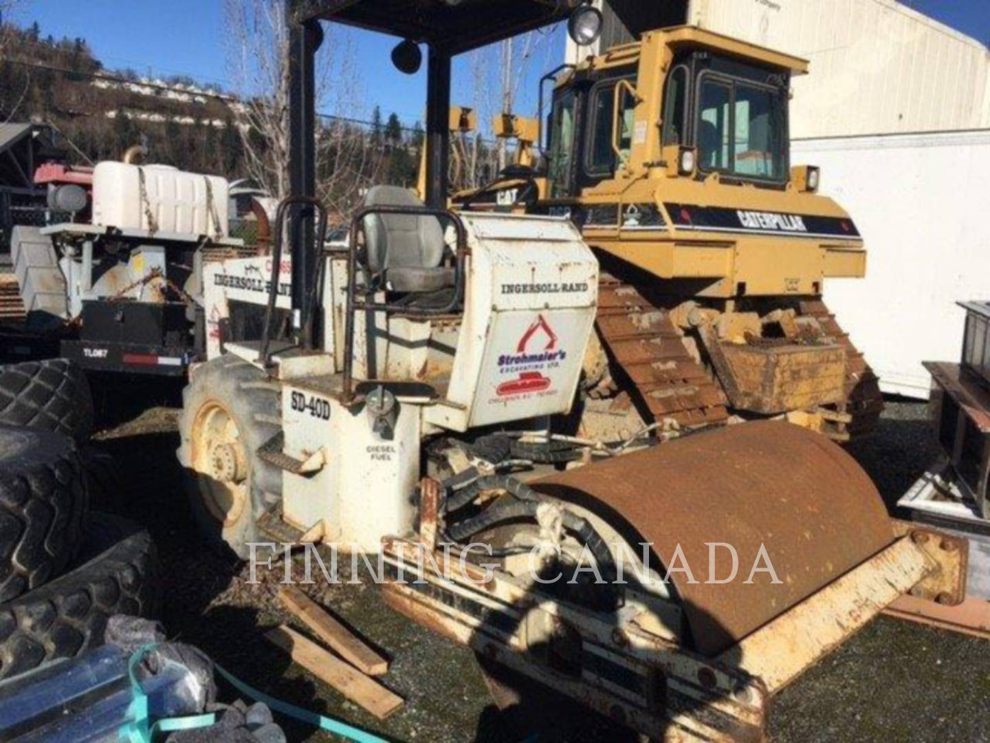 1989 Ingersoll-Rand SD40D Vibratory Single