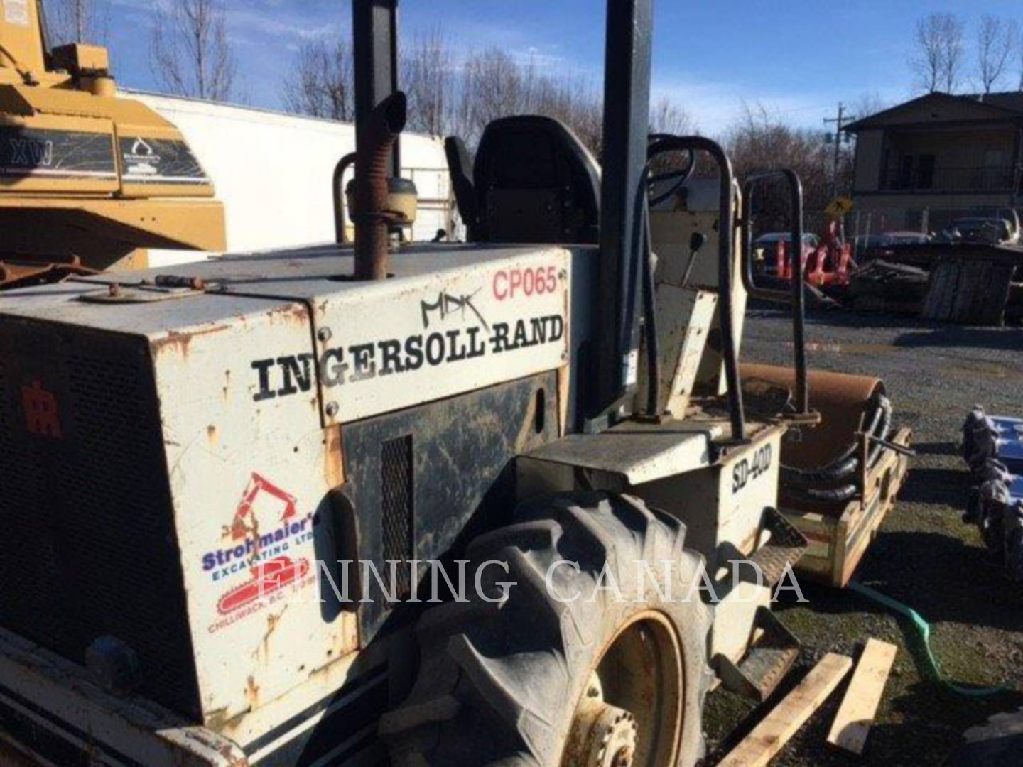 1989 Ingersoll-Rand SD40D Vibratory Single