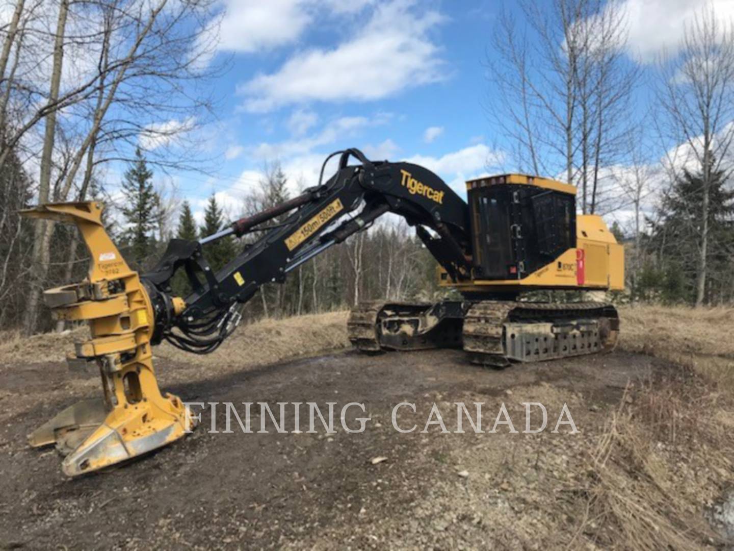 2015 Tigercat 870 C Feller Buncher