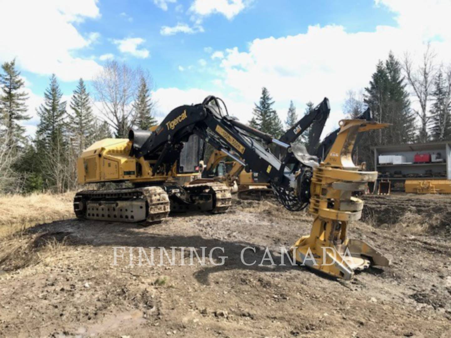 2015 Tigercat 870 C Feller Buncher